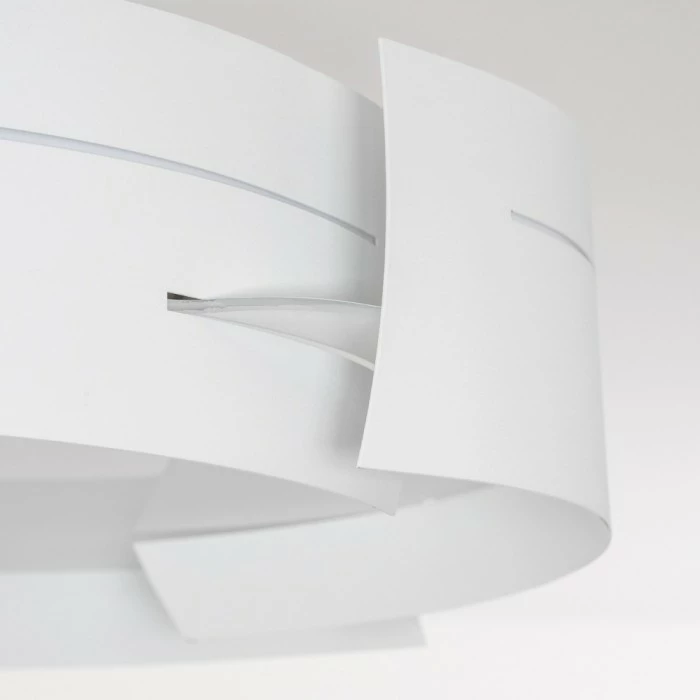 Hofstein Novara Deckenleuchte Weiß, 3-flammig 17 Hofstein Novara Deckenleuchte Weiß, 3-flammig – Bild 17