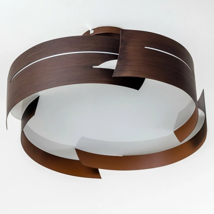 Hofstein Novara Deckenleuchte Braun, 3-flammig 14 Hofstein Novara Deckenleuchte Braun, 3-flammig – Bild 14