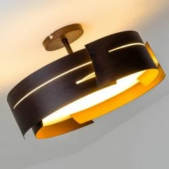 Hofstein Novara Deckenleuchte Braun, 3-flammig 22 Hofstein Novara Deckenleuchte Braun, 3-flammig -Bürolampen Verkäufe novara deckenleuchte h383 4