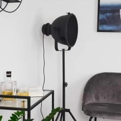 Hofstein Ogho Stehleuchte Schwarz, 1-flammig -Bürolampen Verkäufe ogho stehleuchte h3413784 9