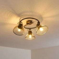 Hofstein Oksevej Deckenleuchte Grau, 3-flammig -Bürolampen Verkäufe oksevej deckenleuchte h3350096 12