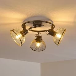 Hofstein Oksevej Deckenleuchte Grau, 3-flammig -Bürolampen Verkäufe oksevej deckenleuchte h3350096 5