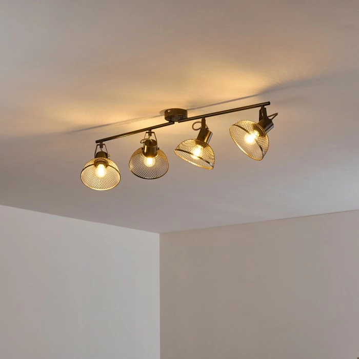 Hofstein Oksevej Deckenleuchte Silber, 4-flammig 12 Hofstein Oksevej Deckenleuchte Silber, 4-flammig – Bild 12