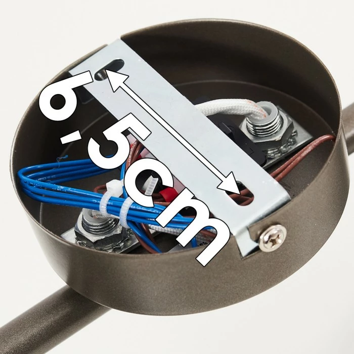 Hofstein Oksevej Deckenleuchte Silber, 4-flammig 3 Hofstein Oksevej Deckenleuchte Silber, 4-flammig – Bild 3