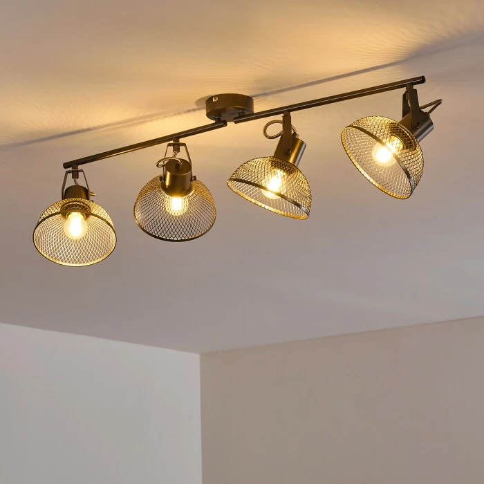 Hofstein Oksevej Deckenleuchte Silber, 4-flammig 5 Hofstein Oksevej Deckenleuchte Silber, 4-flammig – Bild 5