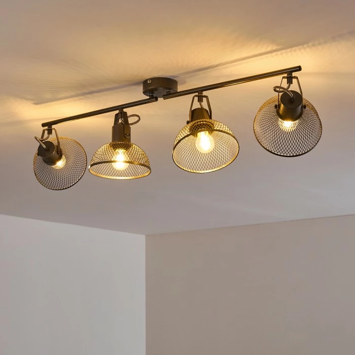 Hofstein Oksevej Deckenleuchte Silber, 4-flammig 6 Hofstein Oksevej Deckenleuchte Silber, 4-flammig – Bild 6