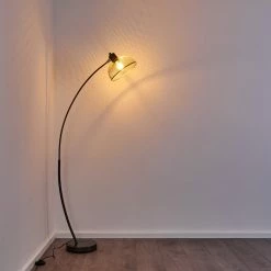 Hofstein Oksevej Stehleuchte Chrom, 1-flammig -Bürolampen Verkäufe oksevej stehleuchte h3348840 12