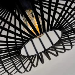 Hofstein Oravi Deckenleuchte Schwarz, 1-flammig -Bürolampen Verkäufe oravi deckenleuchte h3444467 2