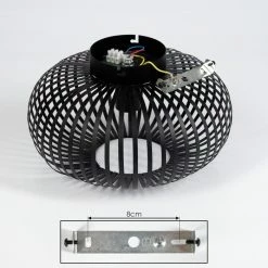 Hofstein Oravi Deckenleuchte Schwarz, 1-flammig 16 Hofstein Oravi Deckenleuchte Schwarz, 1-flammig -Bürolampen Verkäufe oravi deckenleuchte h3444504 4