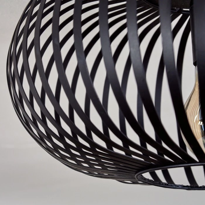 Hofstein Oravi Deckenleuchte Schwarz, 1-flammig 6 Hofstein Oravi Deckenleuchte Schwarz, 1-flammig – Bild 6