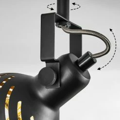 Hofstein Osina Deckenleuchte Schwarz, 3-flammig -Bürolampen Verkäufe osina deckenleuchte h3017586 2