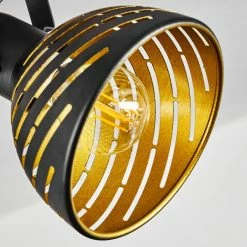 Hofstein Osina Deckenleuchte Schwarz, Braun, 4-flammig -Bürolampen Verkäufe osina deckenleuchte h3018798 5