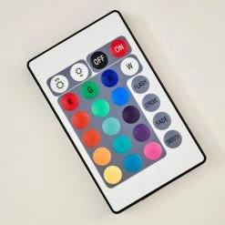 Hofstein Oxford Deckenleuchte LED Chrom, 2-flammig, Fernbedienung, Farbwechsler -Bürolampen Verkäufe oxford deckenleuchte h3009765 23