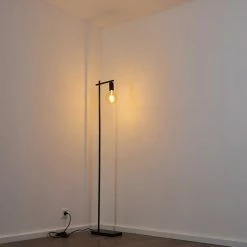 Hofstein Pamunkey Stehleuchte Schwarz, 1-flammig -Bürolampen Verkäufe pamunkey stehleuchte h3318539 8