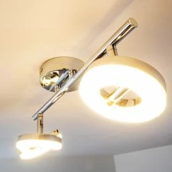 Hofstein Paris Deckenspot LED Chrom, 2-flammig -Bürolampen Verkäufe paris deckenspot h167701 14