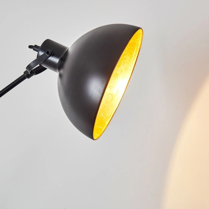 Hofstein Parola Stehlampe Schwarz, 1-flammig 16 Hofstein Parola Stehlampe Schwarz, 1-flammig – Bild 16