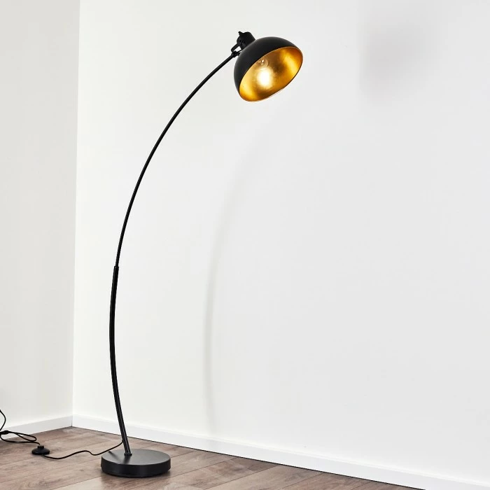 Hofstein Parola Stehlampe Schwarz, 1-flammig 17 Hofstein Parola Stehlampe Schwarz, 1-flammig – Bild 17