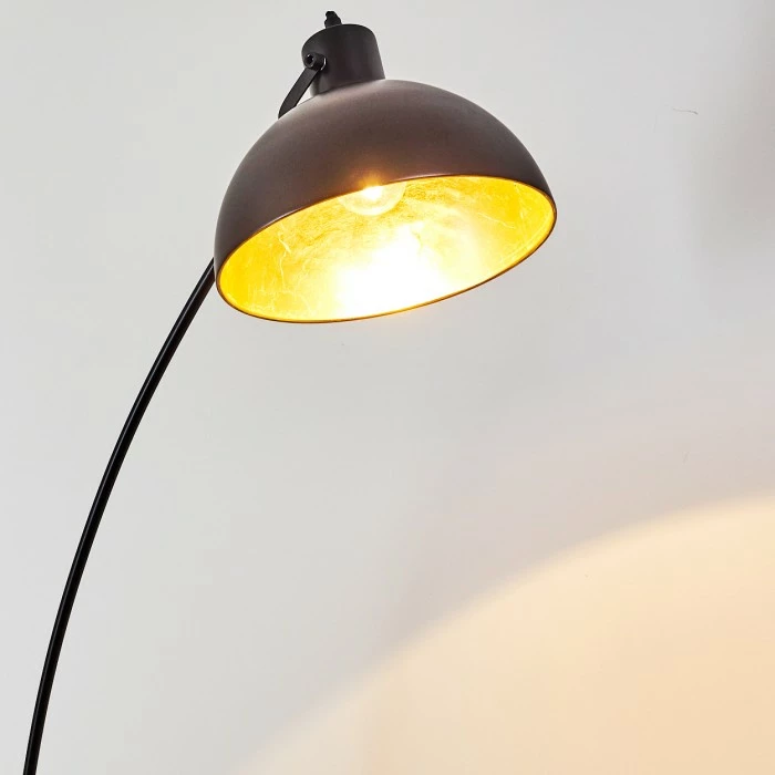 Hofstein Parola Stehlampe Schwarz, 1-flammig 3 Hofstein Parola Stehlampe Schwarz, 1-flammig – Bild 3