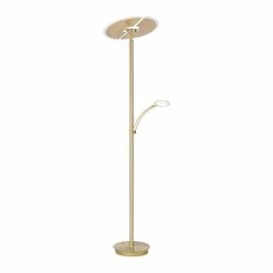 Paul Neuhaus Leuchten Paul Neuhaus ARTUR Stehleuchte LED Messing, 1-flammig