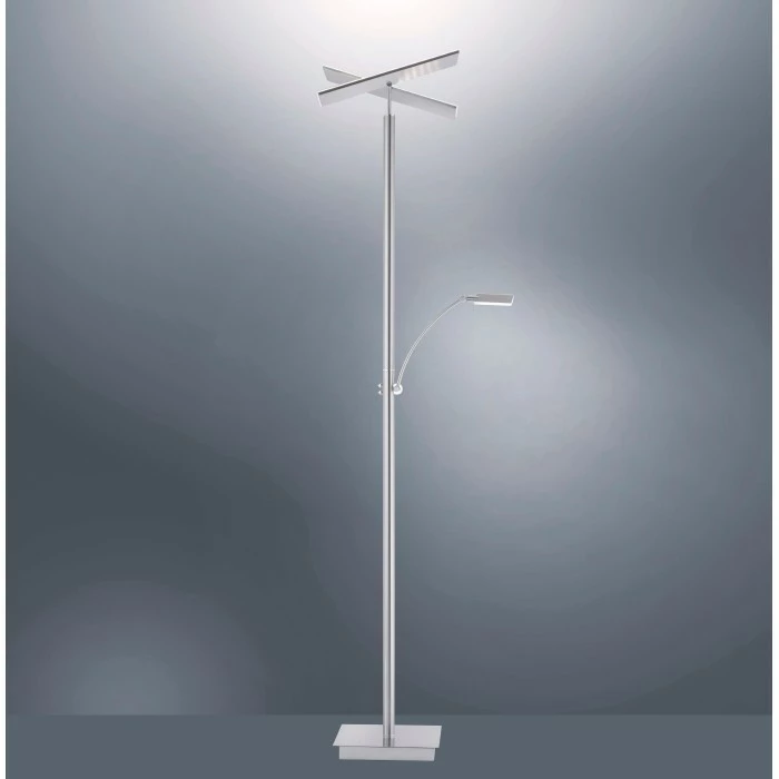 Paul Neuhaus Leuchten Paul Neuhaus ARTUR Stehleuchte LED Edelstahl, 2-flammig 11 Paul Neuhaus Leuchten Paul Neuhaus ARTUR Stehleuchte LED Edelstahl, 2-flammig – Bild 11