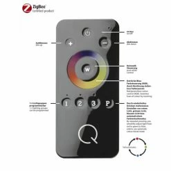 Paul Neuhaus Q-Serie Paul Neuhaus Deckenleuchte Q-MIRAN LED Aluminium, 1-flammig, Fernbedienung, Farbwechsler -Bürolampen Verkäufe paul neuhaus deckenleuchte q miran 8160 95 4