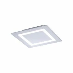 Paul Neuhaus Q-Serie Paul Neuhaus Deckenleuchte Q-MIRAN LED Aluminium, 1-flammig, Fernbedienung, Farbwechsler -Bürolampen Verkäufe paul neuhaus deckenleuchte q miran 8160 95 7