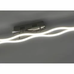 Paul Neuhaus Leuchten Paul Neuhaus Emma Deckenleuchte LED Edelstahl, 2-flammig -Bürolampen Verkäufe paul neuhaus emma deckenleuchte 8450 172 2