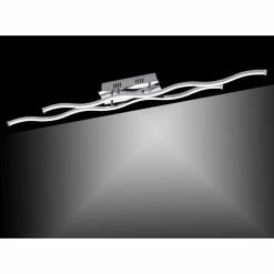 Paul Neuhaus Leuchten Paul Neuhaus Emma Deckenleuchte LED Edelstahl, 2-flammig -Bürolampen Verkäufe paul neuhaus emma deckenleuchte 8450 172 6