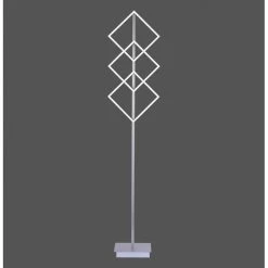 Hofstein Paul Neuhaus INIGO Stehleuchte LED Edelstahl, 3-flammig, Fernbedienung -Bürolampen Verkäufe paul neuhaus inigo stehleuchte 818 55 1