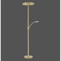 Paul Neuhaus Leuchten Paul Neuhaus MARTIN Stehleuchte LED Messing, 1-flammig -Bürolampen Verkäufe paul neuhaus martin stehleuchte 680 60 1