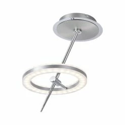 Paul Neuhaus Q-Serie Paul Neuhaus Q-AMY Deckenleuchte LED Edelstahl, 2-flammig, Fernbedienung -Bürolampen Verkäufe paul neuhaus q amy deckenleuchte 6991 55 3