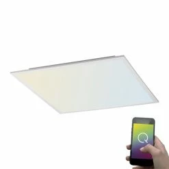 Paul Neuhaus Q-Serie Paul Neuhaus Q-Flag Deckenpanel LED Weiß, 1-flammig, Fernbedienung -Bürolampen Verkäufe paul neuhaus q flag deckenpanel 8079 16 11