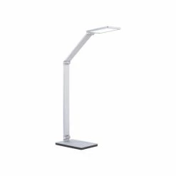 Paul Neuhaus Q-Serie Paul Neuhaus Q-HANNES Tischleuchte LED Silber, 1-flammig, Fernbedienung -Bürolampen Verkäufe paul neuhaus q hannes tischleuchte 4875 95 2