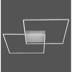 Paul Neuhaus Q-Serie Paul Neuhaus Q-Inigo Deckenleuchte LED Edelstahl, 2-flammig, Fernbedienung -Bürolampen Verkäufe paul neuhaus q inigo deckenleuchte 6431 55 k 6