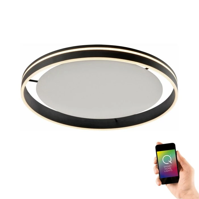 Paul Neuhaus Q-Serie Paul Neuhaus Q-VITO Deckenleuchte LED Anthrazit, 1-flammig, Fernbedienung 1 Paul Neuhaus Q-Serie Paul Neuhaus Q-VITO Deckenleuchte LED Anthrazit, 1-flammig, Fernbedienung