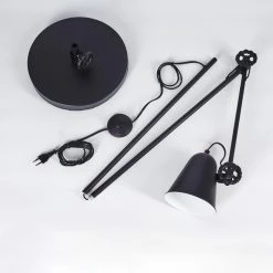 Hofstein Peny Stehleuchte Schwarz, 1-flammig -Bürolampen Verkäufe peny stehleuchte h3415252 4