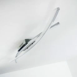 Hofstein Perano Deckenleuchte LED Chrom, 1-flammig -Bürolampen Verkäufe perano deckenleuchte h167428 11