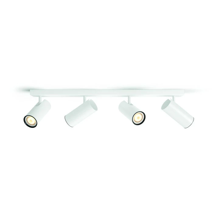 Philips Leuchten Philips Hue Ambiance White Burato Deckenspot Basis-Set Weiß, 4-flammig, Fernbedienung 11 Philips Leuchten Philips Hue Ambiance White Burato Deckenspot Basis-Set Weiß, 4-flammig, Fernbedienung – Bild 11