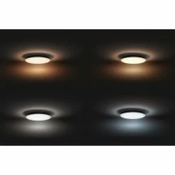 Philips Leuchten Philips Hue Ambiance White Cher Deckenleuchte LED Schwarz, 1-flammig, Fernbedienung -Bürolampen Verkäufe philips hue ambiance white cher deckenleuchte 8718696175231 1