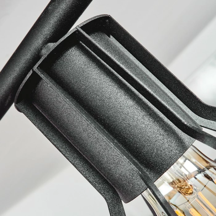 Hofstein Pila Deckenleuchte Schwarz, 5-flammig 3 Hofstein Pila Deckenleuchte Schwarz, 5-flammig – Bild 3