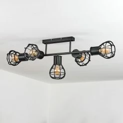 Hofstein Pila Deckenleuchte Schwarz, 5-flammig 19 Hofstein Pila Deckenleuchte Schwarz, 5-flammig -Bürolampen Verkäufe pila deckenleuchte h3410349 7