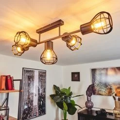 Hofstein Pila Deckenleuchte Schwarz, 5-flammig 20 Hofstein Pila Deckenleuchte Schwarz, 5-flammig -Bürolampen Verkäufe pila deckenleuchte h3410349 8