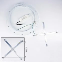 Hofstein Pine Deckenleuchte LED Weiß, 1-flammig -Bürolampen Verkäufe pine deckenleuchte h3428511 4