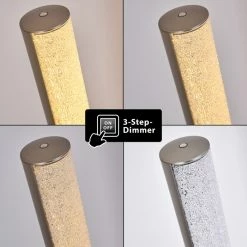 Hofstein Pipe Stehleuchte LED Nickel-Matt, 1-flammig -Bürolampen Verkäufe pipe stehleuchte h3266021 do4 2