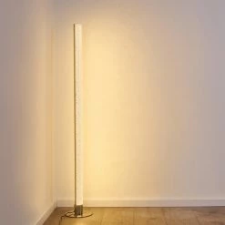 Hofstein Pipe Stehleuchte LED Nickel-Matt, 1-flammig -Bürolampen Verkäufe pipe stehleuchte h3266021 do4 8