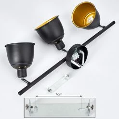 Hofstein Pistrino Deckenleuchte Chrom, Schwarz, 3-flammig -Bürolampen Verkäufe pistrino deckenleuchte h3017876 4