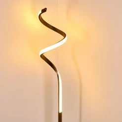 Hofstein Pitasch Stehleuchte LED Nickel-Matt, 1-flammig -Bürolampen Verkäufe pitasch stehleuchte h3299104 do1 20