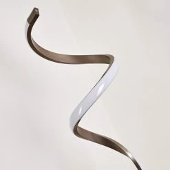 Hofstein Pitasch Stehleuchte LED Nickel-Matt, 1-flammig -Bürolampen Verkäufe pitasch stehleuchte h3299104 do1 5