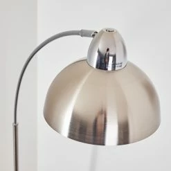 Hofstein Poitou Stehleuchte Nickel-Matt, 1-flammig -Bürolampen Verkäufe poitou stehleuchte h3157862 do1 8