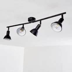 Hofstein Polmak Deckenleuchte Schwarz-Gold, 4-flammig -Bürolampen Verkäufe polmak deckenleuchte h3092378 do1 6